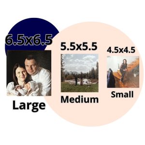 MADA STICK Custom Photo Magnets- sizes image.